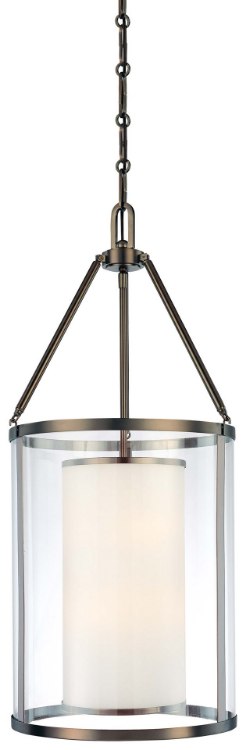 Picture of 60w SW 6 Light Pendant Harvard Court Bronze (Plated) Clear