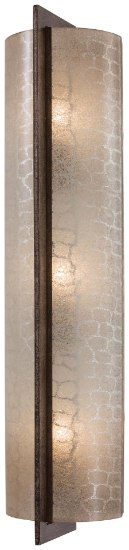 Picture of 60w SW 3 Light Wall Sconce Patina Iron Deep Spumante Lace