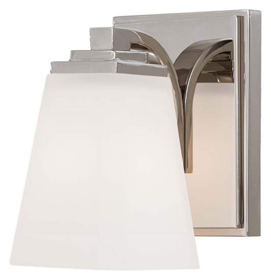 Picture of 100w SW 1 Light Bath Polished Nickel Etched White