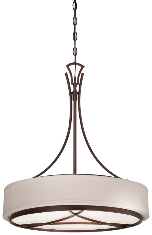 Picture of 100w SW 3 Light Pendant Dark Brushed Bronze (Painted)