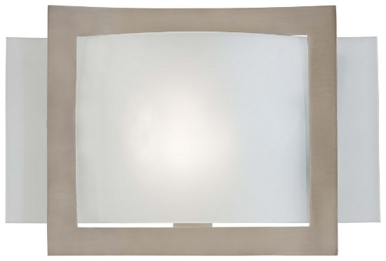 Picture of 13w SW 1 Light Wall Sconce Brushed Nickel Etched