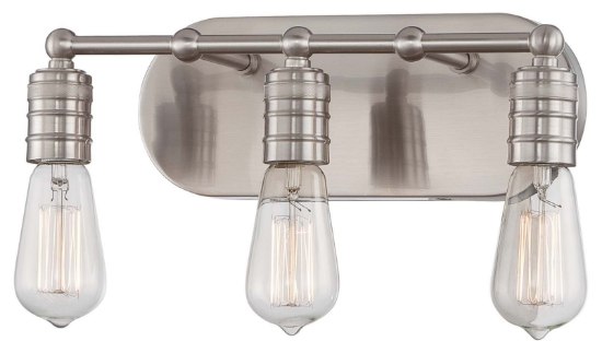 Foto para 40w SW 3 Light Bath Brushed Nickel