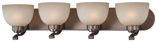 Foto para 100w SW 4 Light Bath Harvard Court Bronze (Plated) Light French Scavo