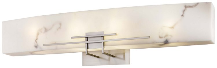 Picture of 26w SW 4 Light Bath Brushed Nickel Alabaster Dust(Tm) Shade