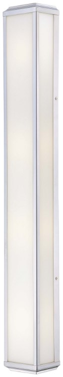 Picture of 60w SW 4 Light Bath Polished Nickel White Glass