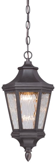 Picture of 14w SW Led Chain Hung Lantern Oil Rubbed Bronze Clear Water