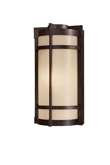 Foto para 26w SW 1 Light Pocket Lantern Textured French Bronze Pearl Mist