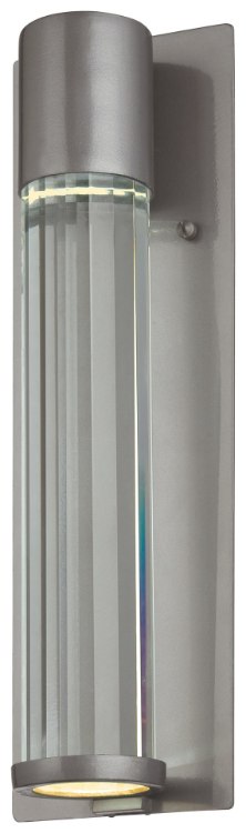 Foto para 35w SW 1 Lt Outdoor Wall Mount Tinted Silver Clear