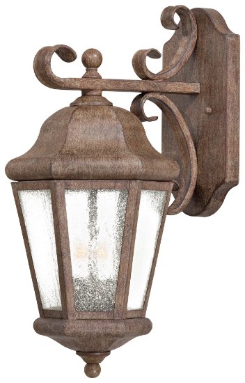 Picture of 60w SW 2 Light Outdoor Wall Mount Vintage Rust Clear Seedy