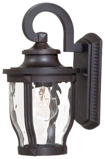 Foto para 100w SW 1 Light Outdoor Wall Mount Corona Bronze Clear