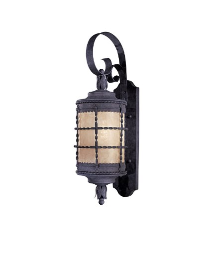 Picture of 13w SW 2 Light Wall Mount Spanish Iron Double French Scavo