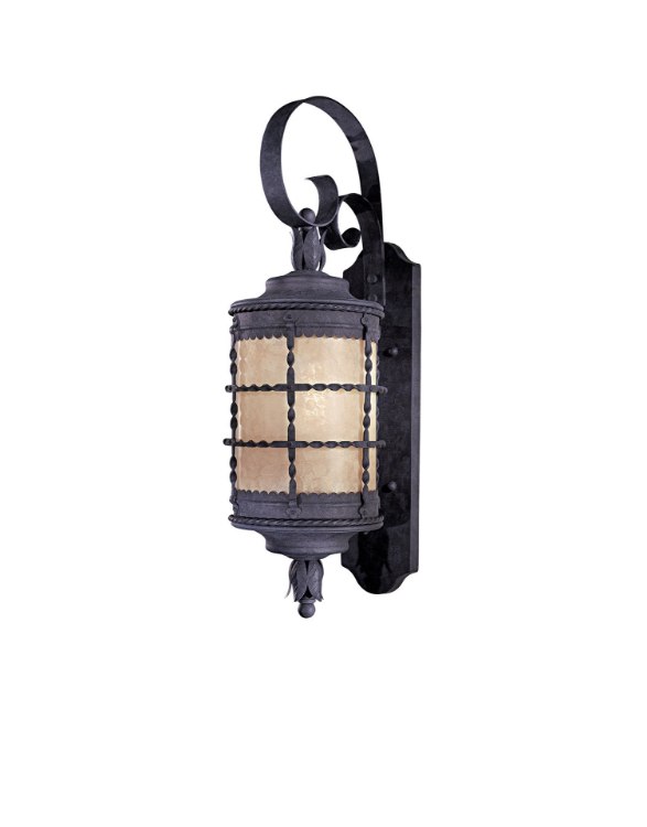 Foto para 13w SW 2 Light Wall Mount Spanish Iron Double French Scavo
