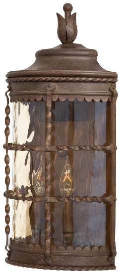 Picture of 60w SW 2 Light Pocket Lantern Vintage Rust Champagne