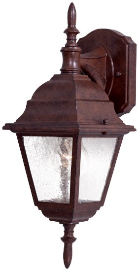 Foto para 100w SW 1 Lt Outdoor Wall Mount Antique Bronze Clear