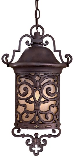 Picture of 13w SW 1 Lt Outdoor Chain Hung Chelesa Bronze Double French Scavo