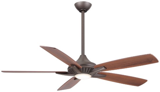 Foto para 85.93w SW 52In Dyno Ceiling Fan With Led Oil Rubbed Bronze Frosted