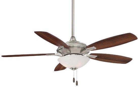 Picture of 104.7w SW 52In Hilo Ceiling Fan Brushed Nickel Frosted White