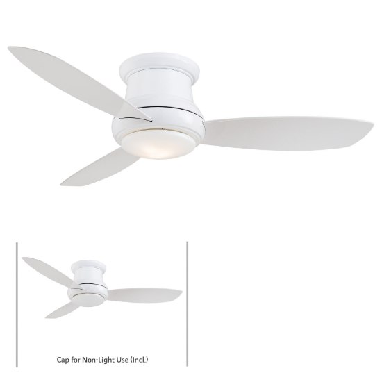 Picture of 155w SW Flush Mount Ceiling Fan White
