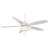 Picture of 125.7w SW 52In Mojo Ceiling Fan - 2013 Oil Rubbed Bronze Frosted White
