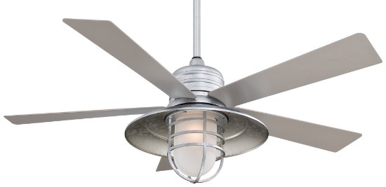 Picture of 158w SW Rainman Ceiling Fan-54In Galvanized Etched