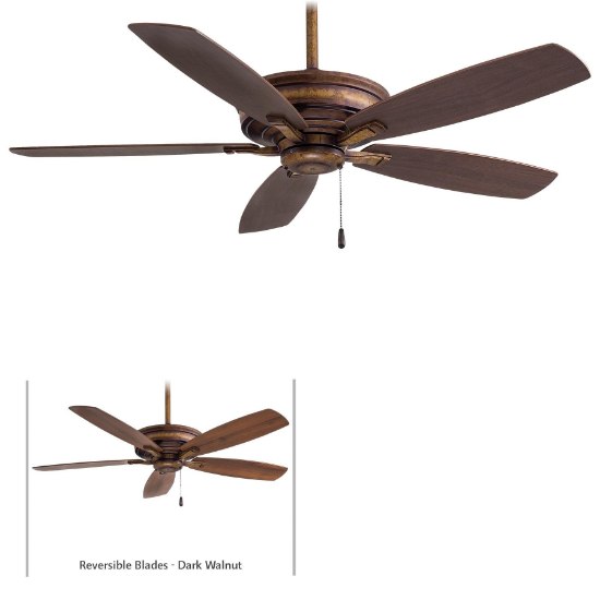 Picture of 71.3w SW Kafe Ceiling Fan-52In Vineyard Patina