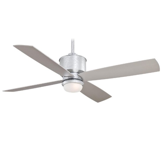 Picture of 122.6w SW Strata Ceiling Fan-52In Galvanized Etched Opal