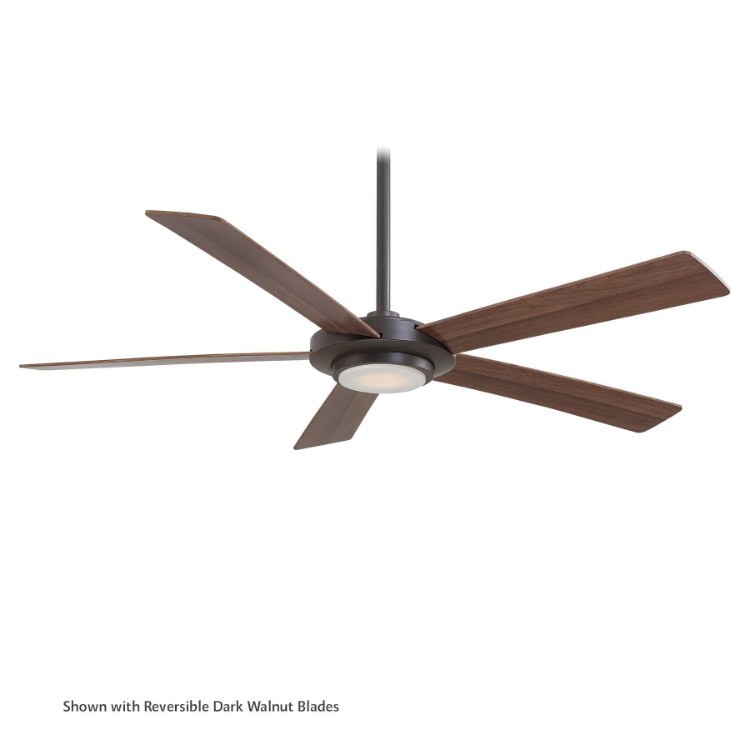 Picture of 50w WW 52In Sabot Ceiling Fan 2015 Oil Rubbed Bronze Frosted/White