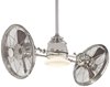 Foto para 202w SW 42"Ceiling Fan W/Led Light Kit Polished Nickel Etched Opal