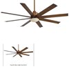 Picture of 45.6w SW 65In Slipstream Ceiling Fan - Brushed Nickel Wet Etched Opal