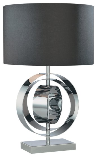 Picture of 151w SW 1 Light Table Lamp Chrome Black