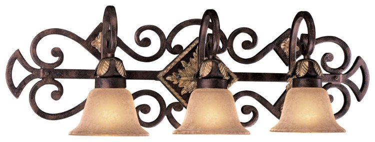 Picture of 100w SW Three Light Bath Golden Bronze Salon Scavo