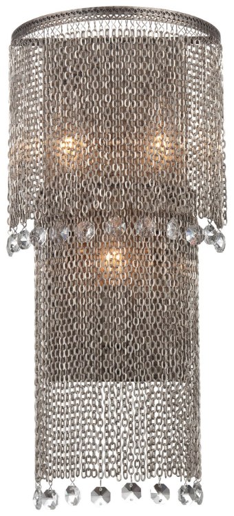 Picture of 60w SW 3 Light Wall Sconce Antique Silver