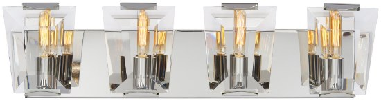 Picture of 60w SW 4 Light Bath Polished Nickel Clear