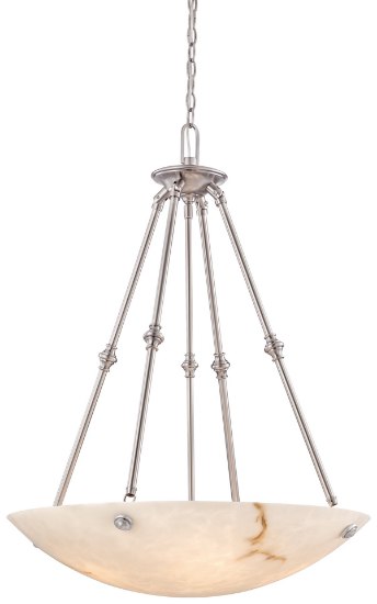 Picture of 100w SW Five Light Pendant Pewter (Plated)