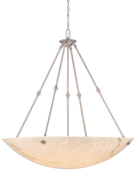 Picture of 100w SW 8 Light Pendant Pewter (Plated)