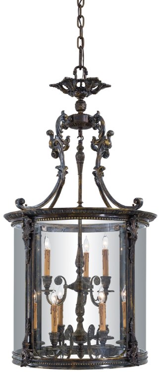 Foto para 60w SW Metropolitan© - Nine Light Pendant Clear Glass