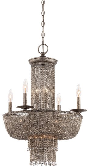 Picture of 60w SW 15 Light Chandelier Antique Silver