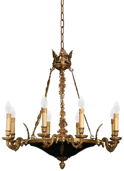 Picture of 60w SW Eight Light Chandelier