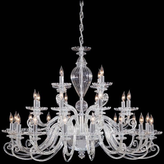 Picture of 60w SW 28 Light Chandelier Chrome