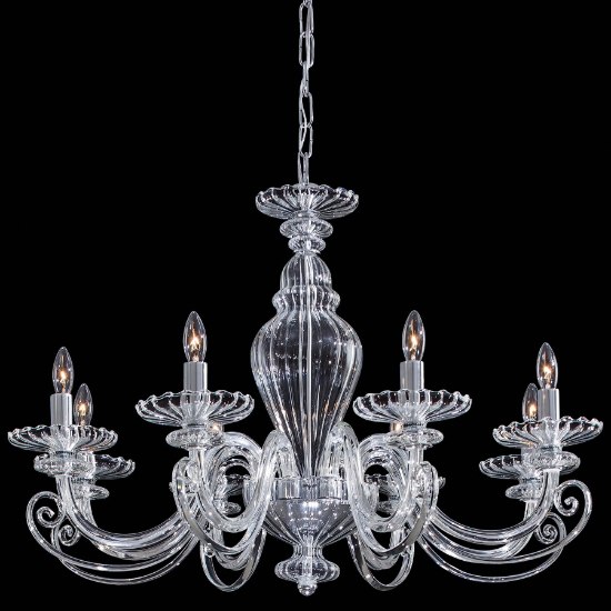 Picture of 60w SW Eight Light Chandelier