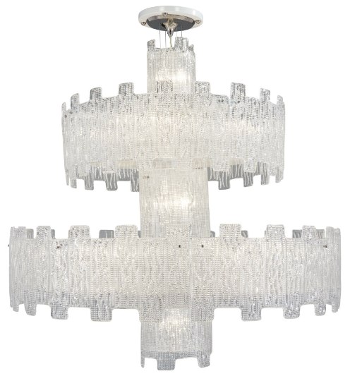Picture of 100w SW 2 Tier Chandelier Clear Crystal