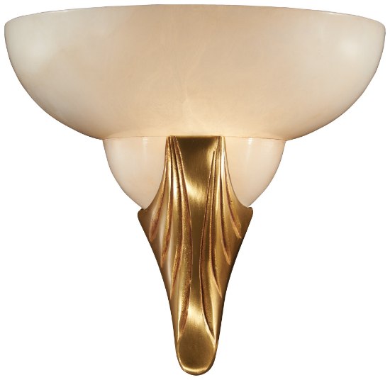 Picture of 60w SW 1 Light Wall Sconce French Gold White