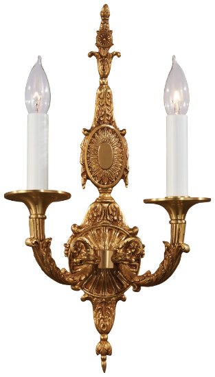 Picture of 60w SW 2 Light Wall Sconce French Gold