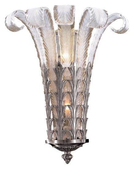 Picture of 60w SW 2 Light Wall Sconce Platinum