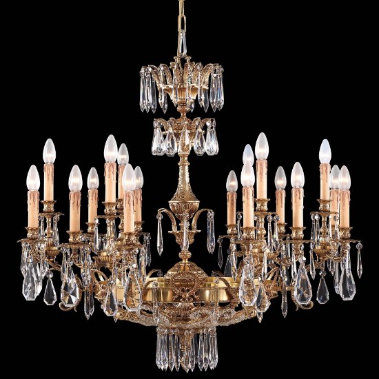 Picture of 60w SW 18 Light Chandelier French Gold