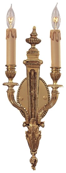 Picture of 60w SW Two Light Wall Sconce Renaissance Gold