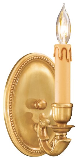 Foto para 60w SW One Light Wall Sconce French Gold