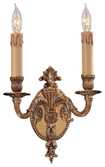 Picture of 60w SW Two Light Wall Sconce Renaissance Gold