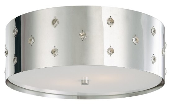 Picture of 60w SW 2 Light Flush Mount Chrome