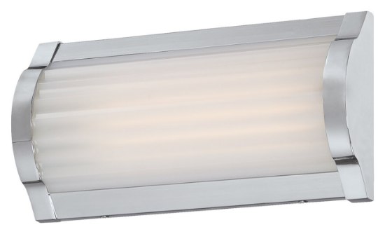 Picture of 14w WW Led Bath Chrome White Acrylic